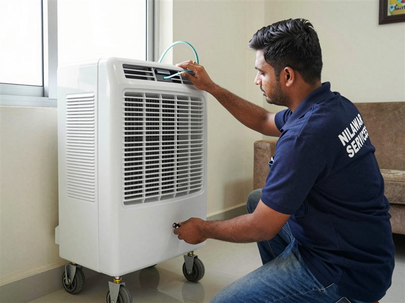 Air Cooler Installation