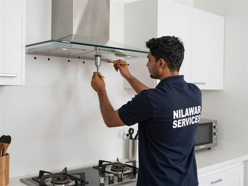 Kitchen Chimney Installation